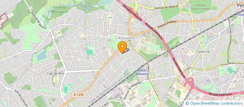 localisation de l'entreprise WELCOME HOME  PESSAC