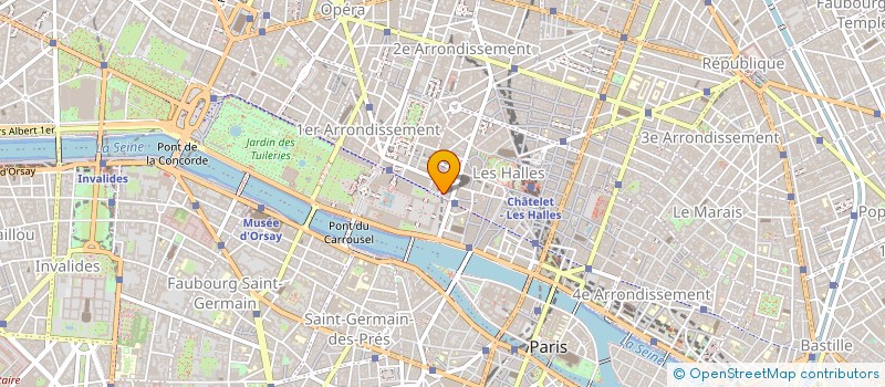 localisation de l'entreprise WELCOME IN PARIS à PARIS