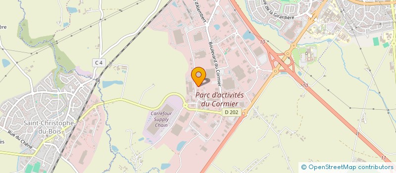localisation de l'entreprise WELCOME MULTISERVICES à CHOLET
