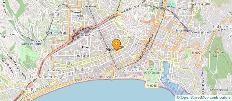 localisation de l'entreprise WELCOME NETTOYAGE à NICE