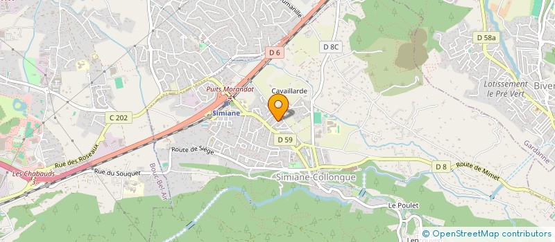 localisation de l'entreprise WELCOME PAYS D'AIX à SIMIANE-COLLONGUE