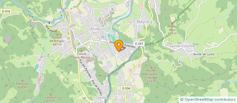 localisation de l'entreprise WELCOME PYRENEES CONCIERGERIE  IZESTE