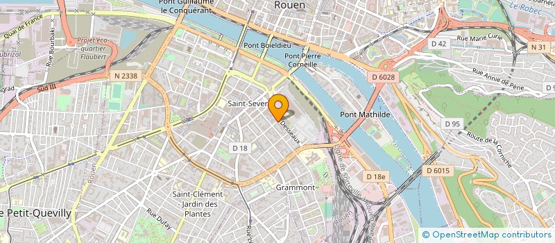 localisation de l'entreprise WELCOME ROUEN METROPOLE à ROUEN
