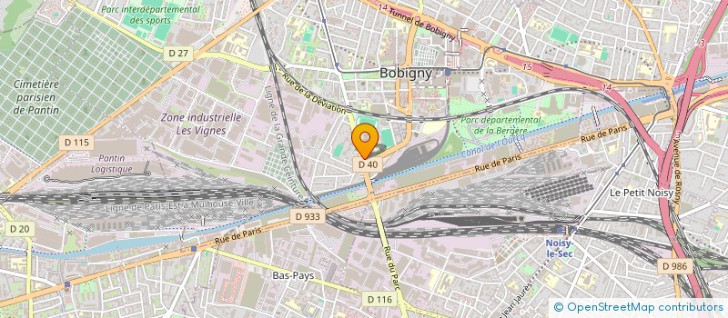 localisation de l'entreprise WELCOME SHOP à BOBIGNY