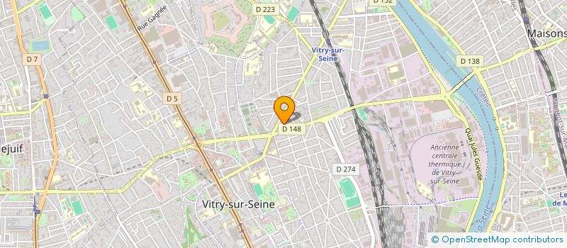 localisation de l'entreprise WELCOME SOFT  VITRY-SUR-SEINE