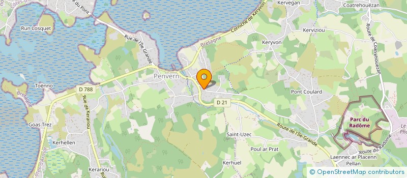 localisation de l'entreprise WELCOME TO BASE CONCEPT à PLEUMEUR-BODOU