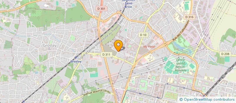 localisation de l'entreprise WELCOME TO THE MACHINE  GROSLAY