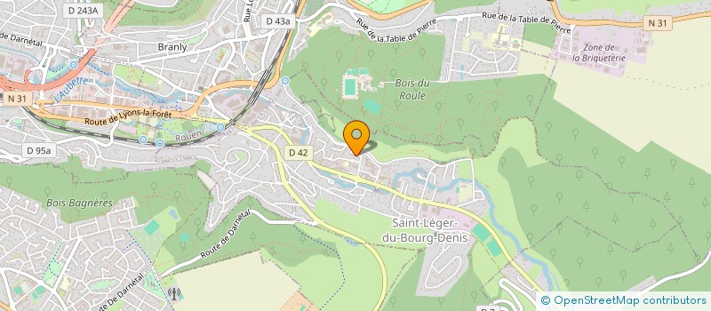 localisation de l'entreprise WELCOME TO THE MAM  SAINT-LEGER-DU-BOURG-DENIS