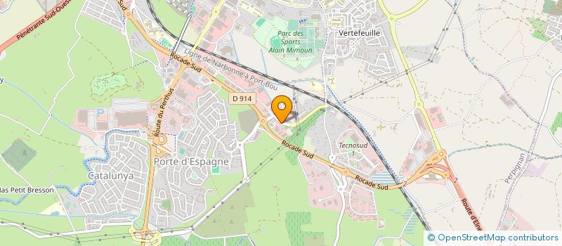 localisation de l'entreprise WELD PROD  TOULOUGES