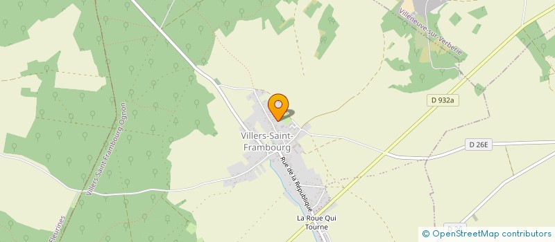 localisation de l'entreprise WELDARC  VILLERS-SAINT-FRAMBOURG-OGNON