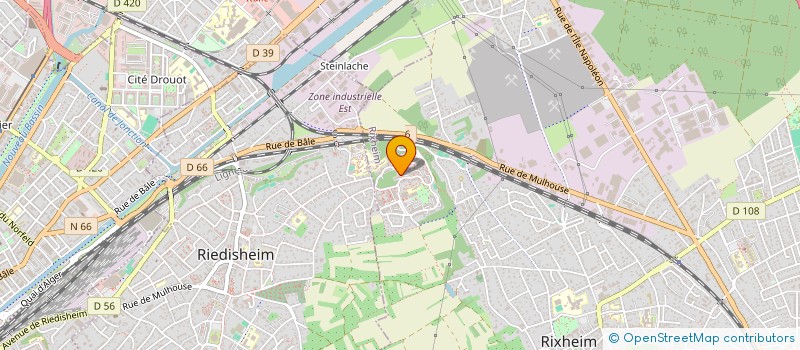 localisation de l'entreprise WELDING INSPECTION AND QUALITY CONTROL à ILLZACH