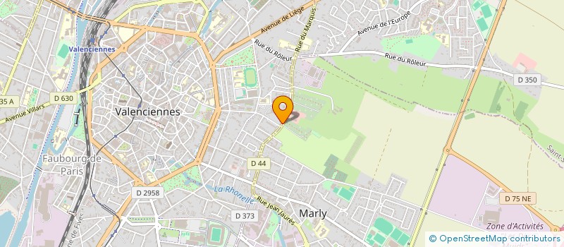 localisation de l'entreprise WELDING MAINTENANCE à VALENCIENNES