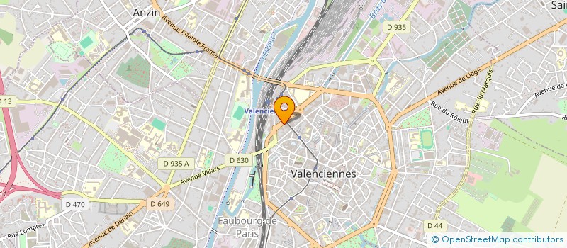 localisation de l'entreprise WELDING PIPING INDUSTRY à VALENCIENNES