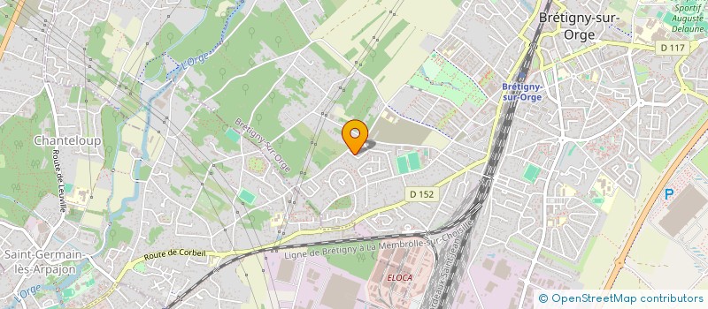 localisation de l'entreprise WELDONE à BRETIGNY-SUR-ORGE