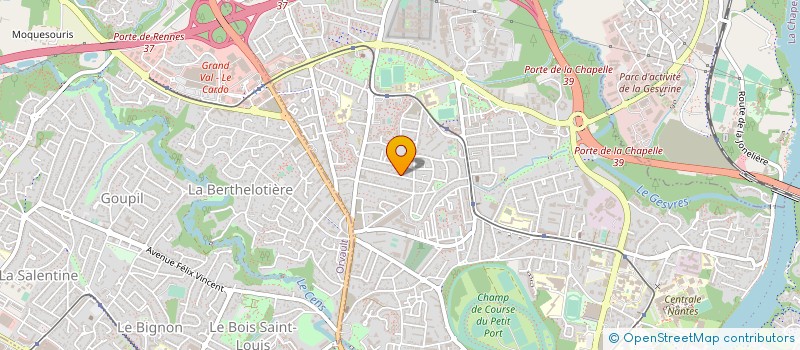 localisation de l'entreprise WELDRONE à NANTES