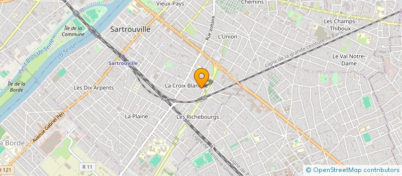 localisation de l'entreprise WELEAD INNOVATION à SARTROUVILLE