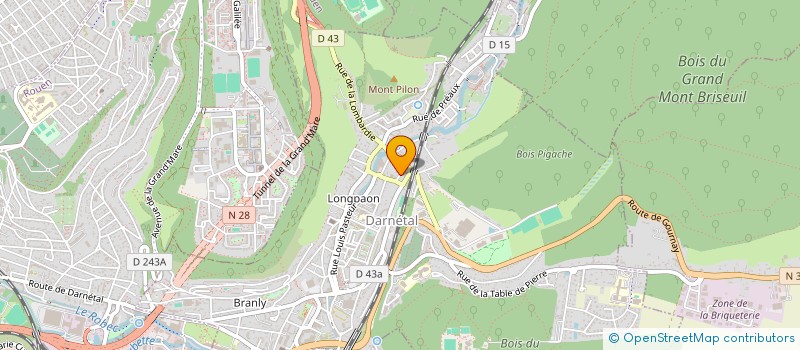 localisation de l'entreprise WELFA  DARNETAL