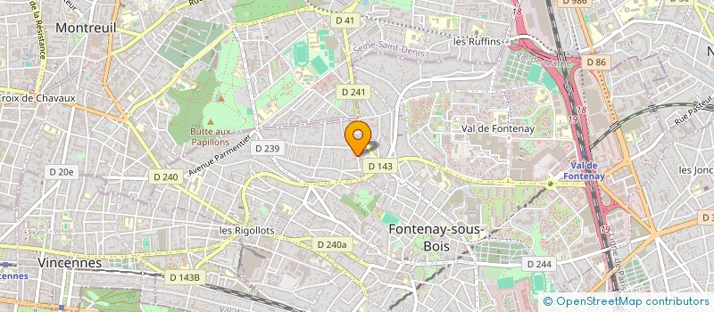 localisation de l'entreprise WELFAIRE à FONTENAY-SOUS-BOIS