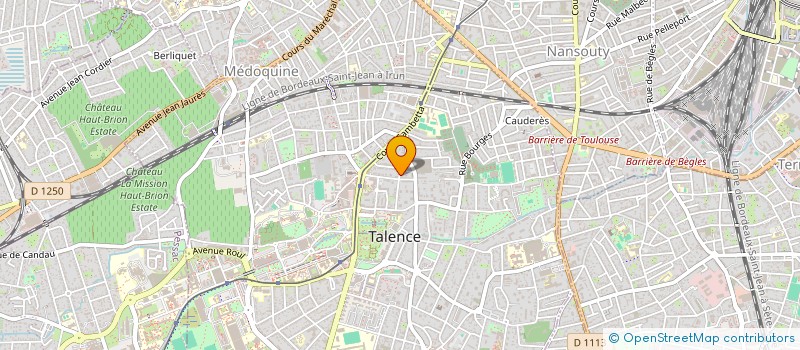 localisation de l'entreprise WELFARE ASSET MANAGEMENT  TALENCE