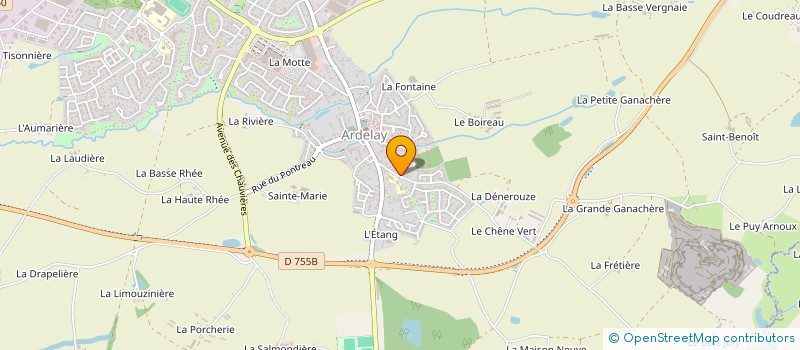 localisation de l'entreprise WELHOME à LES HERBIERS