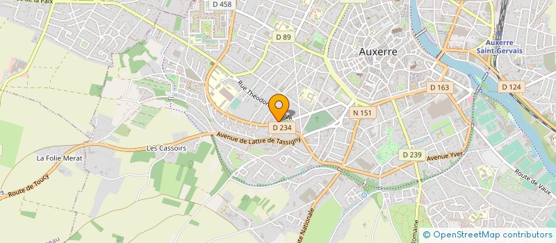 localisation de l'entreprise WELK HOME à AUXERRE
