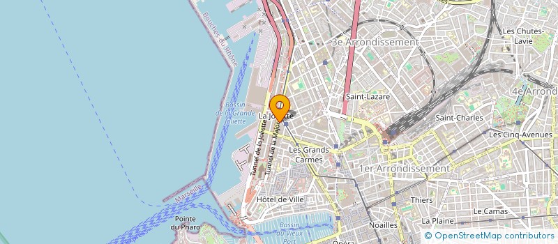 localisation de l'entreprise WELL BEING YVES LAMORELLE  MARSEILLE