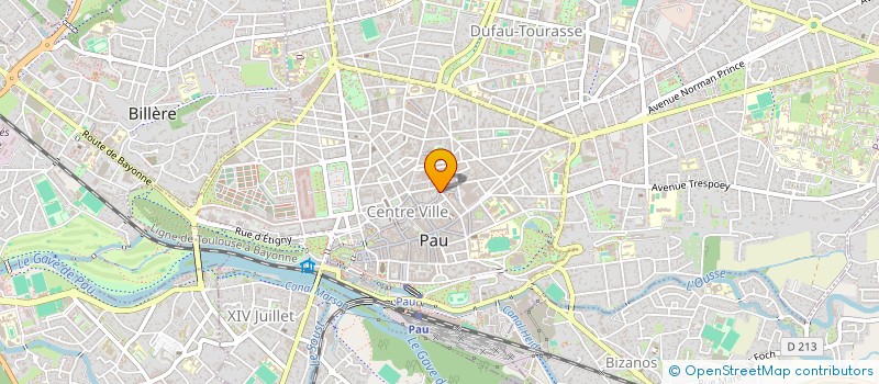 localisation de l'entreprise WELL'COM  PAU
