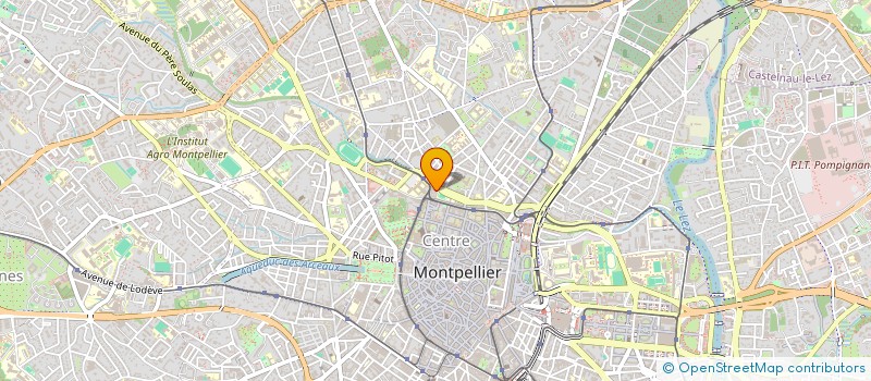 localisation de l'entreprise WELL COM C.G. à MONTPELLIER