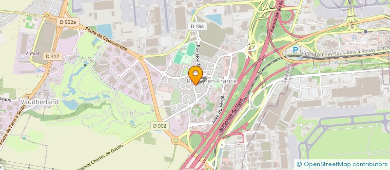 localisation de l'entreprise WELL'COM RENTAL PROPERTY  ROISSY-EN-FRANCE