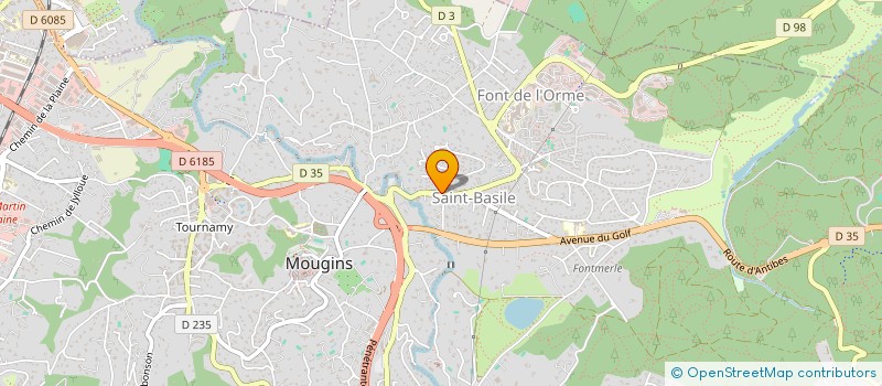 localisation de l'entreprise WELL'COME à MOUGINS