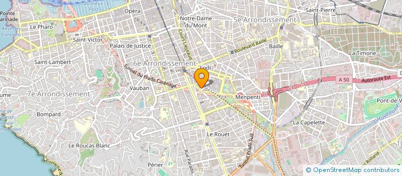 localisation de l'entreprise WELL COMME  MARSEILLE 6EME