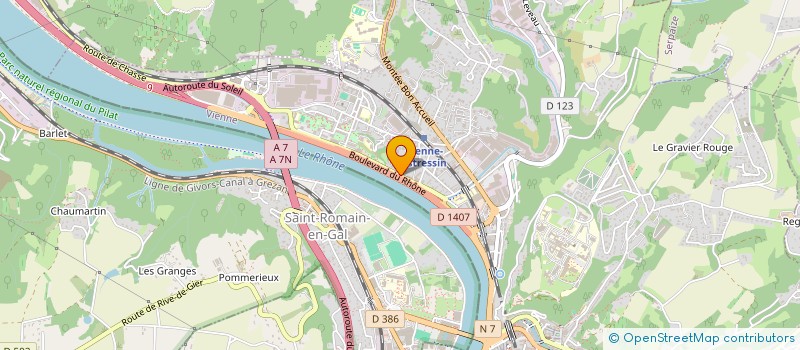 localisation de l'entreprise WELL CONCEPT à VIENNE