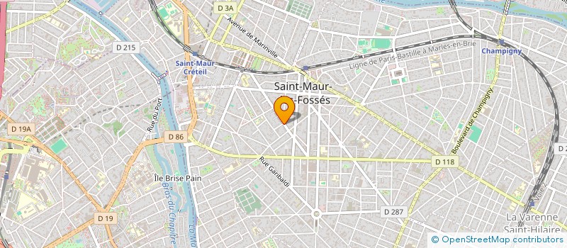 localisation de l'entreprise WELL DONE à SAINT-MAUR-DES-FOSSES