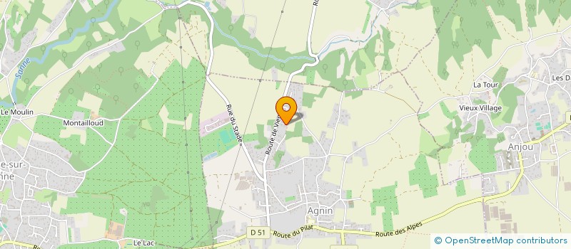 localisation de l'entreprise WELL DONE HORIZON  AGNIN