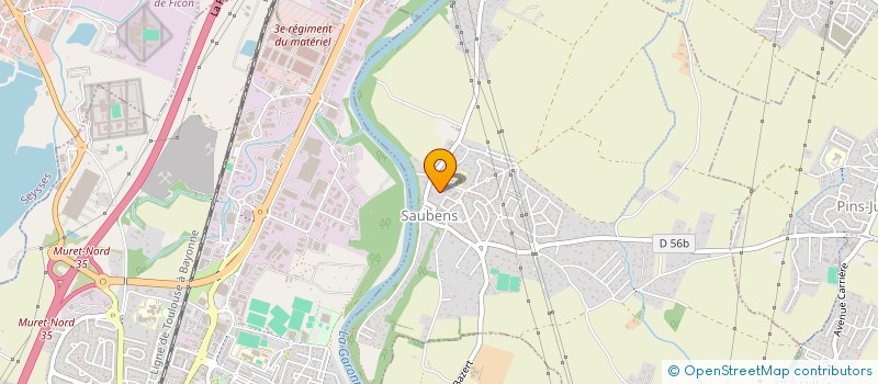 localisation de l'entreprise WELL.E  SAUBENS