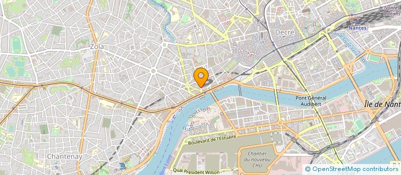 localisation de l'entreprise WELL EATING SUSTAINABLE TERRITORY DITE WEST à NANTES