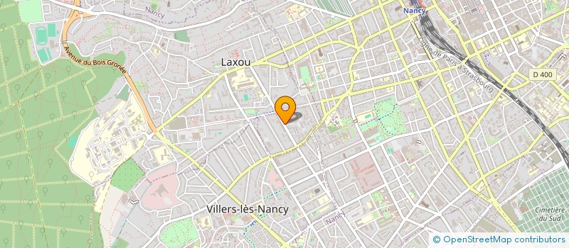 localisation de l'entreprise WELL & FIT à LAXOU
