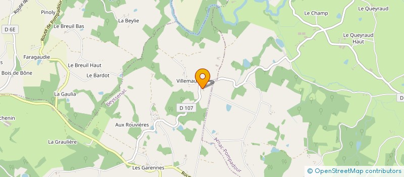 localisation de l'entreprise WELL HOME  BEYSSENAC