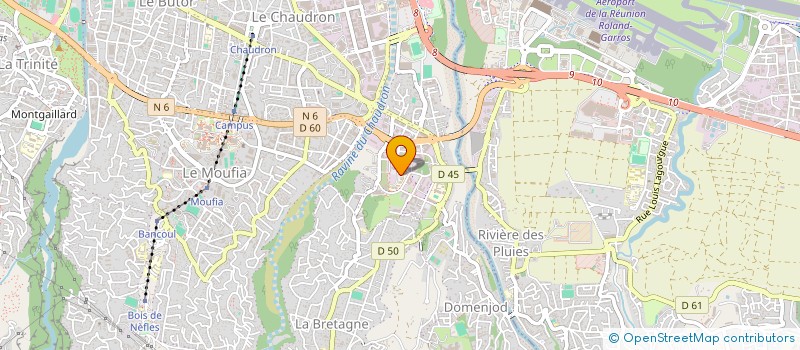 localisation de l'entreprise WELL'KOM à SAINT-DENIS