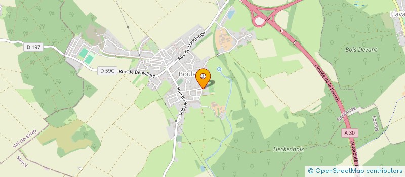 localisation de l'entreprise WELL'S RECORDS  BOULANGE