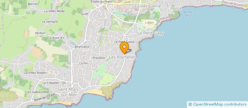 localisation de l'entreprise WELLBEING  SAINT-NAZAIRE