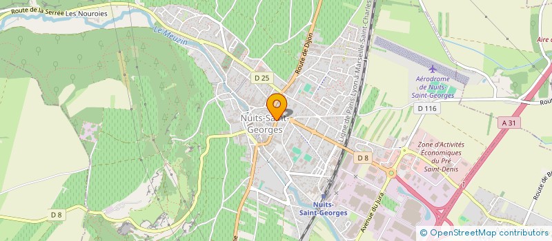 localisation de l'entreprise WELLCOM SYSTEMES  NUITS-SAINT-GEORGES