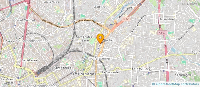 localisation de l'entreprise WELLCOV à MARSEILLE