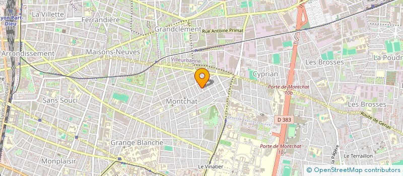 localisation de l'entreprise WELLDONE à LYON