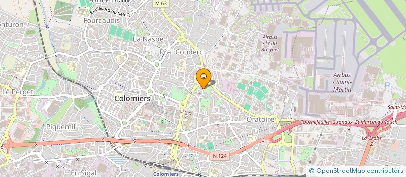 localisation de l'entreprise WELLDONE à COLOMIERS