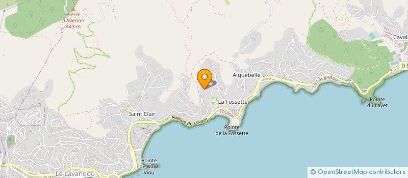 localisation de l'entreprise WELLDONE à LE LAVANDOU