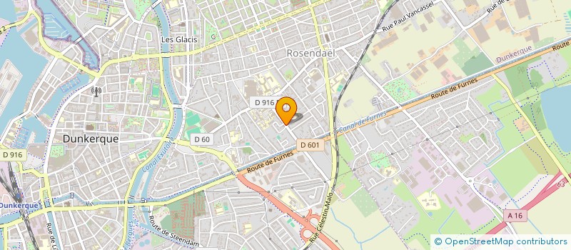 localisation de l'entreprise WELLEAT à DUNKERQUE