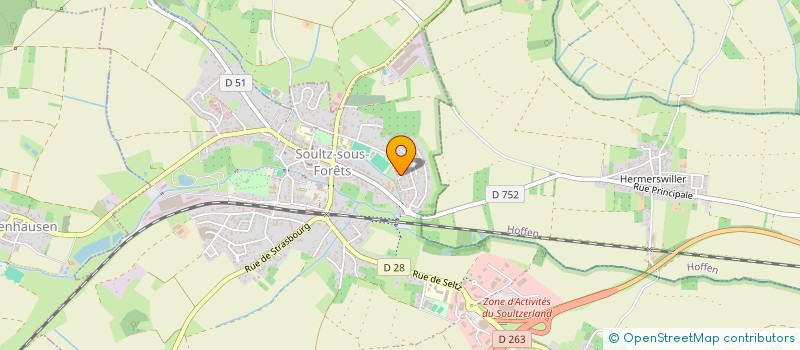 localisation de l'entreprise WELLER  SOULTZ-SOUS-FORETS