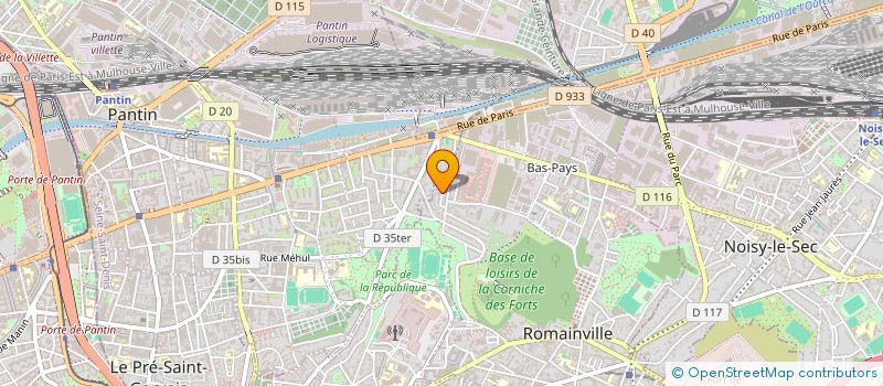 localisation de l'entreprise WELLEZ SERVICES LES BRICOLEURS à ROMAINVILLE