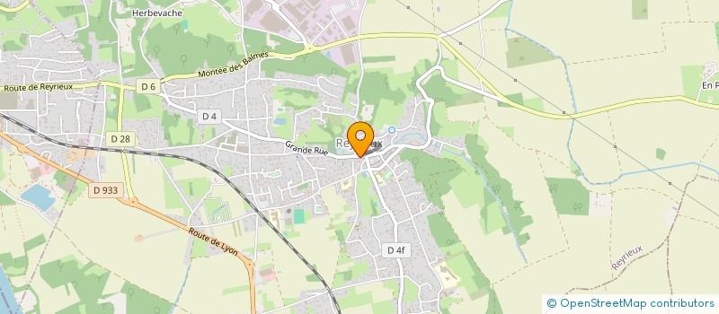 localisation de l'entreprise WELLIMMO à REYRIEUX